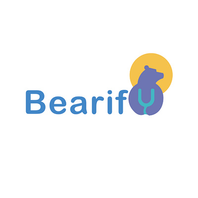 Bearify bear design illustration logo