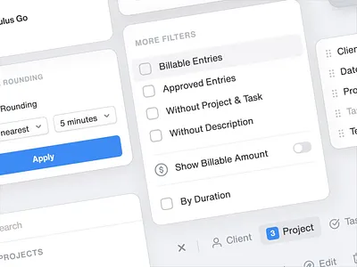 Tack - UI Components Animation animation dropdown filter motion graphics ui