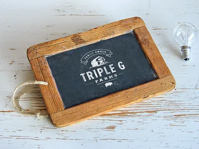 Triple G Farms Logo branding logo