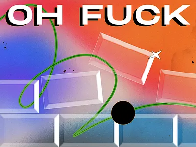 oh fuck ! art artwork branding design designfeed graphic design graphicdesign illustration illustration of the day poster