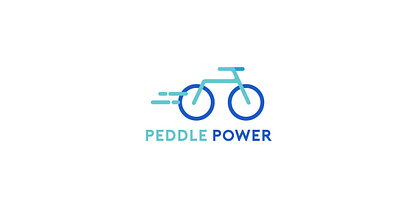 Daily Logo Challenge: Bicycle Shop bicycle bike blue cycling dailylogochallenge digitaldesign logo logo design