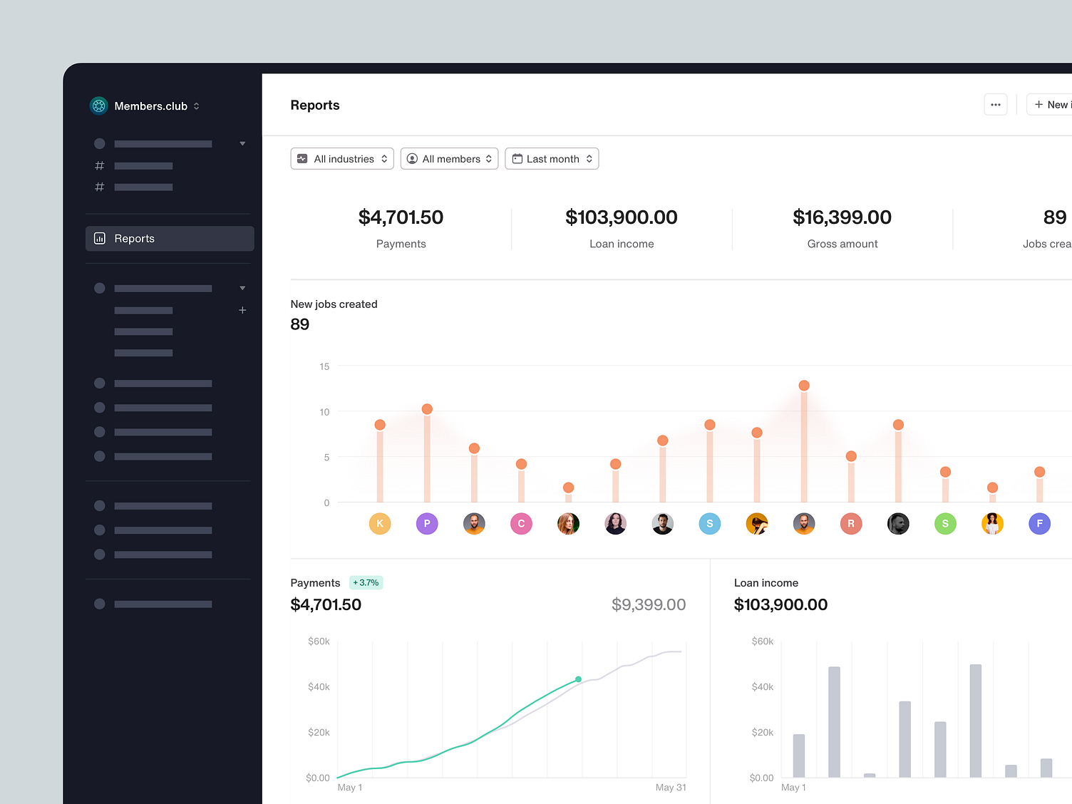 Digital Banking Reports by Bilal Ck for Stead on Dribbble