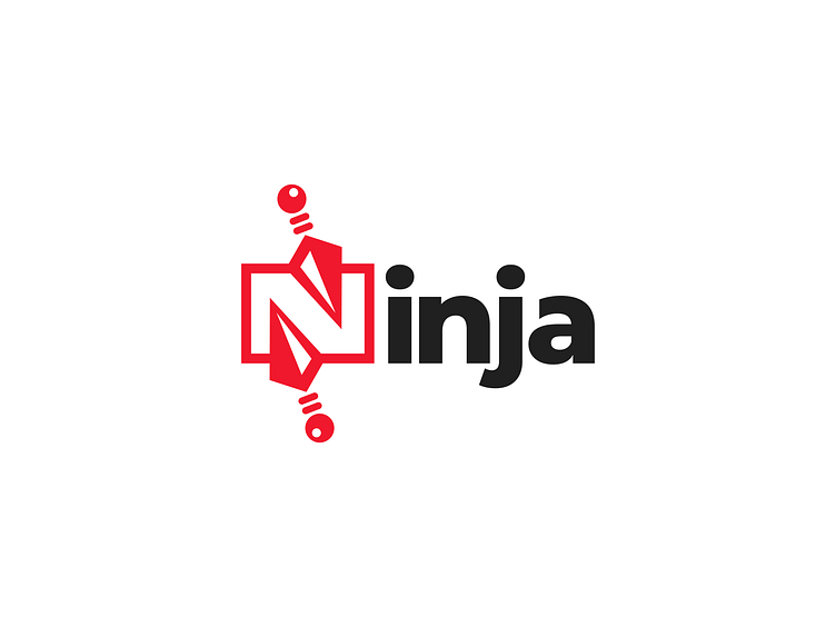 Ninja logo concept by Garagephic Studio on Dribbble