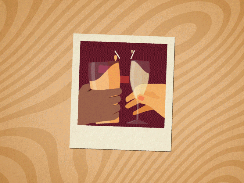 Cheers! Loop after effects alcohol animation beer design flat design gif illustration loop pub vector