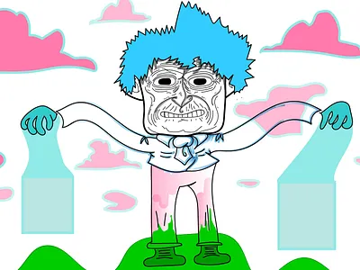 Regular Practice cartoon illustration illustrator vector