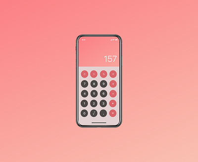 Daily UI Challenge 004 Calculator calculator dailyui dailyui004 design figma ui