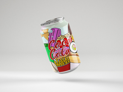 Coca-Cola - Concept Design (Digital) design graphic design illustration packaging procreate vector