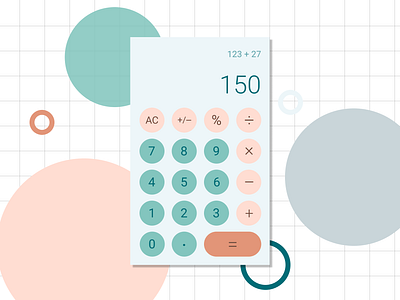 Daily UI Challenge #004 calculator calculator design daily ui dailyui dailyuichallenge