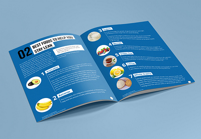 Weight Gain Blueprint adobe indesign adobe photoshop best food ebook cover ebook design ebook layout layoutdesign lead magnet pdf meal plan weight gain blueprint