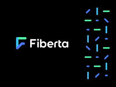 Fiberta - tech F logo branding computing digital f f logo fiberta hardware identity logo modern office symbol tech technology