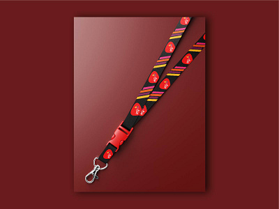 Lanyard design adobe illustrator adobe photoshop advertising branding creative design graphic graphic design illustration lanyard