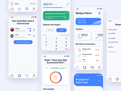 PiggyBank app app design bank app banking app branding design figma figmadesign icon minimal ui ux