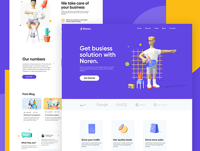 Noren Landing page [Free Dowload] app design free download freebie graphics icons ios landing landing page landingpage mockup sketch ui ux webdesign website