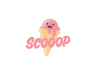 Daily Logo Challenge : Day 27 - Scooop brand identity branding company logo creative daily dailylogochallenge day27 design icecream logodesign logodesignchallenge logotype visual identity