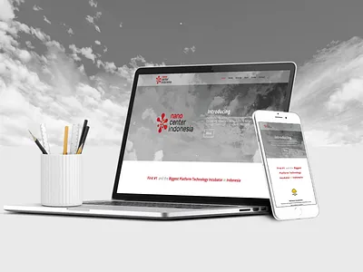 Nano Center Indonesia Web Design design designs ui design website wordpress