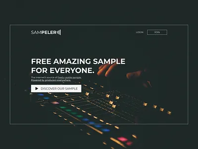 Day 003 / Landing Page (Above The Fold) above the fold daily 100 challenge daily ui 003 dailyuichallenge design figma landing page design landing page ui landingpage ui web