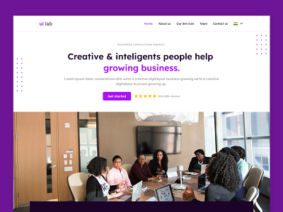 Business Landing page business landingpage minimal productdesign ui uidesigner ux webdesign website