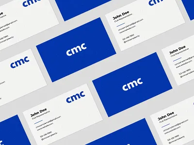CMC - Business Card adobe brand design branding business business card business card design card cebu club club management committee cmc committee design logo logo design logo mark logo mark symbol management philippines vector