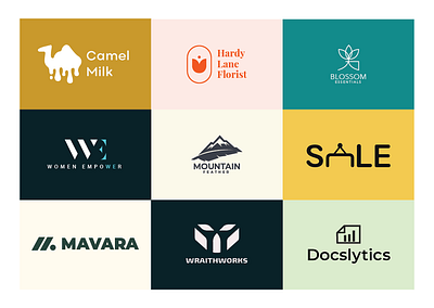 Logofolio Vol 1 flat illustrator logo logo design minimal minimalist minimalist logo modern modern logo unique vector versatile
