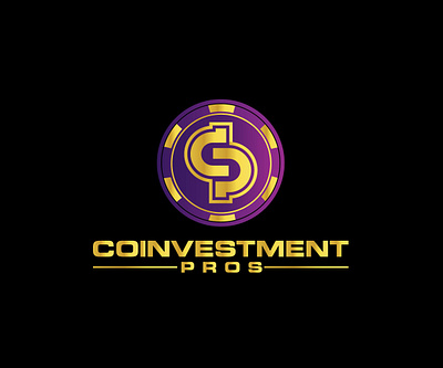 Coinvestment Pros logo design abstract brand branding and identity business logo elegant fashion icon illustration lettermark logo logo mark logotype typography