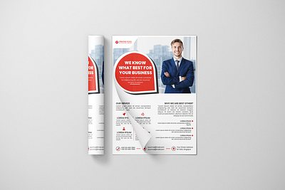 Corporate Flyer Design Template a4 advertisement advertising agency best business business flyer clean company corporate corporate flyer creative design flyer handout leaflet magazine marketing modern multipurpose