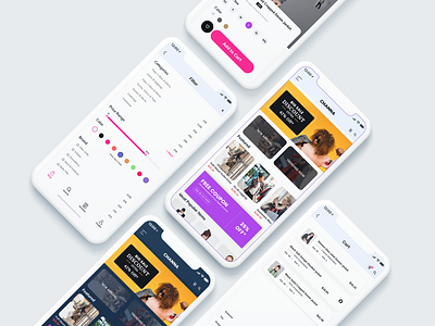 Channa - Online Shop Mobile App UX app app design apple application bright colorful concept fashion shop figma flutter food recipe ios ios developer mobile react native shop app trend typography ui ux