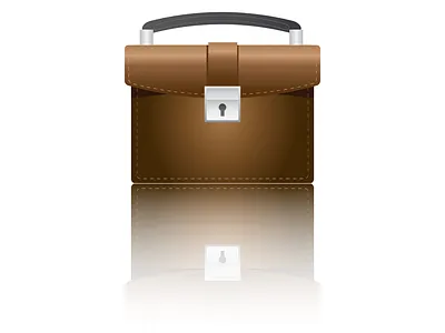 Suit case design icon illustration