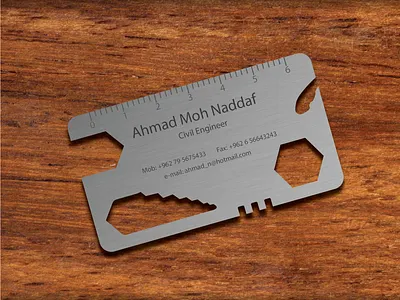 Business Card Sample design illustration