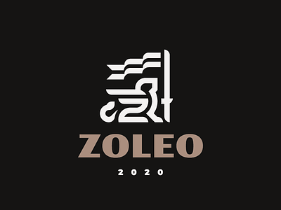 Zoleo concept leo lion logo