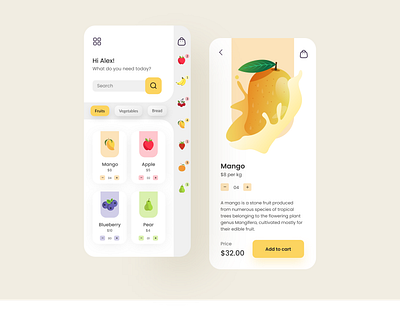 Grocery Delivery App app app design app ui app ui ux appui delivery app ecommerce food grocery grocery app illustration mobile app mobile app design mobile ui mobile uiux ui uidesign uiux uiuxdesign ux