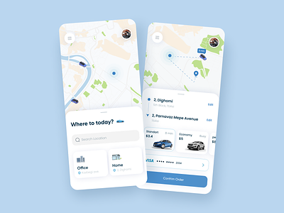 taxi driver app app clean interface location app minimal mobile app mobile design modern ride app rideshare simple taxi app taxi booking app taxi driver ui