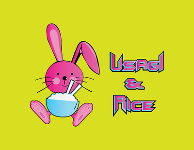 USAGI MASCOT LOGO DESIGN business logo company logo gaming mascot logo illustration art illustrator logo mascot mascot character mascot design mascot game mascot gaming logo mascot logo mascot logo design mascot logos mascotlogo professional logo usagi mascot