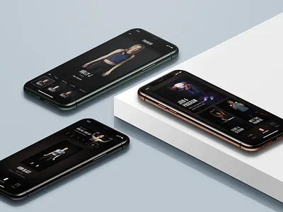 Forme Life App app connected data design excercise fitness forme life health hmi interactive interface metrics mirror mobile tonal ui workout