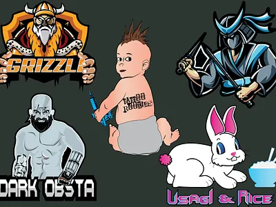 professional mascot logo for sports esports twitch cartoon cartoon art cartoon character cartoon design cartoon illustration cartoon logo cartoons company logo gaming logo illustrator logodesign mascot character mascot design mascot logo mascot logo design mascot logos mascotlogo professional business card professional logo professional mascot logo