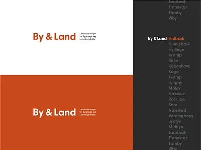 By & Land Logo Redesign brand refresh identity identity system logo logomark logotype mark redesign visual identity