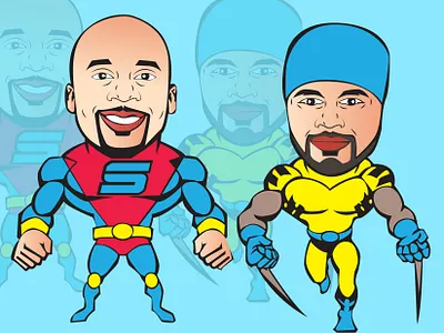 Professional Hero Caricature caricature cartoon cartoon character cartoon characters cartoon illustration cartoons gaming gaming logo gaminglogo illustration logodesign mascot mascot character mascot design mascot game mascot logo mascot logo design mascot logos mascotlogo professional logo