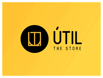 Útil The Store Logo branding design logo