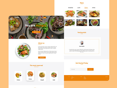 food website dailyui design ui ux web