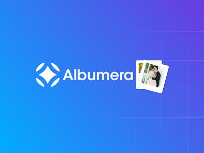 Albumera Branding branding color design grid guidelin icon illustration logo photo spark star startup typography vector