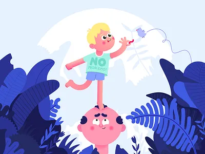 Father's Day adventure animal bird boy cute dad explore father fathers day flower forest holiday hot junge kawaii kid summer sunset weekend zoo