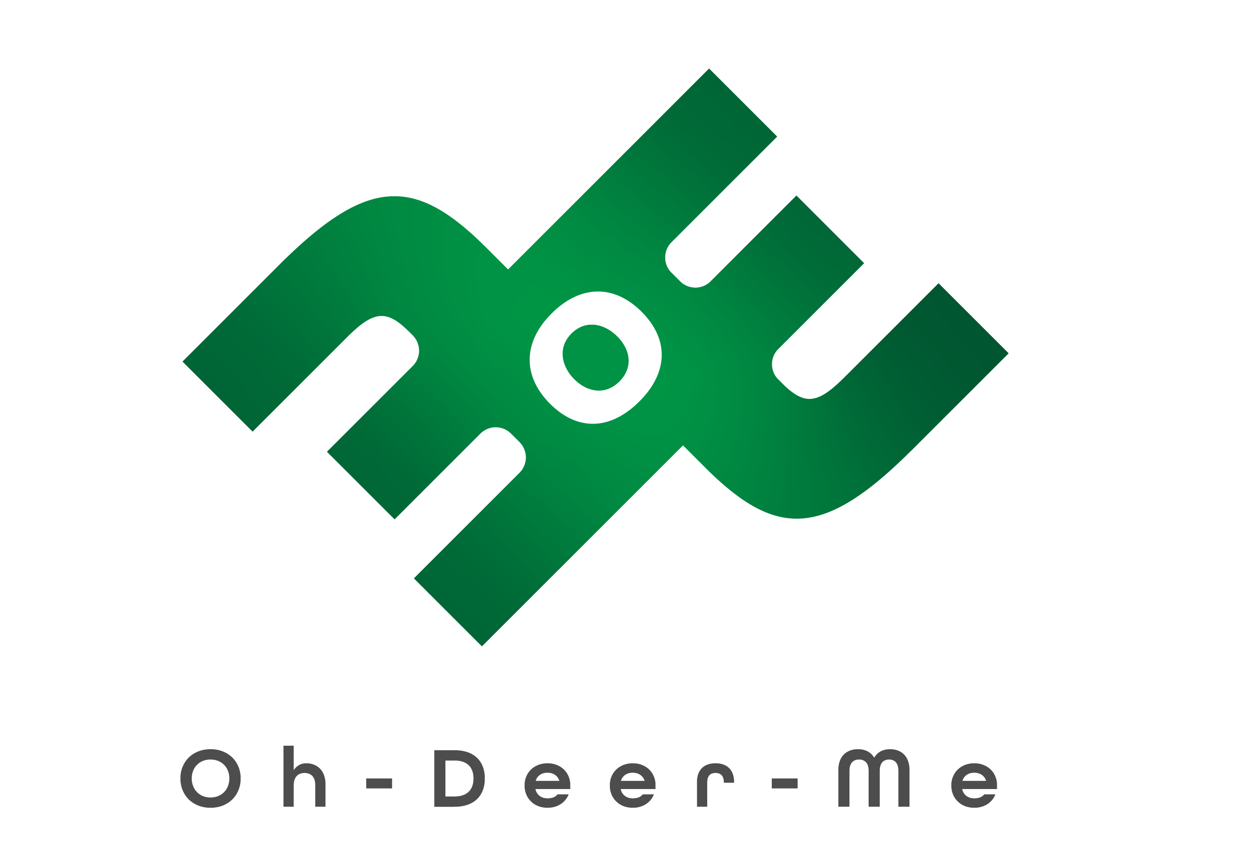 Example of Oh Deer Me - Letter logo
