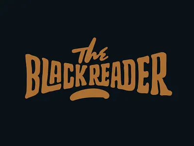 The Black Reader clientwork custom lettering hand drawn handlettering itsjerryokolo jerryokolo library library graphic design logo design logo designer logotype procreate read reader shopify teespring tshirt tshirt design typography