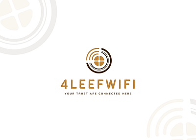 4LEEF WIFI : Internet Service Shop LOGO Design adobe animation best designer in ctg brand identity branding company logo design dribbble food logo graphic graphic design illustration logo logo design modern motion graphics photoshop typography ui vector