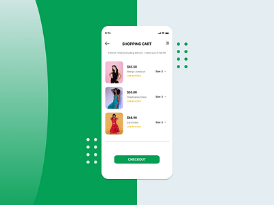 Daily UI 058 | Shopping cart