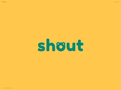 Messaging App Logo - Shout branding dailylogochallenge design logo