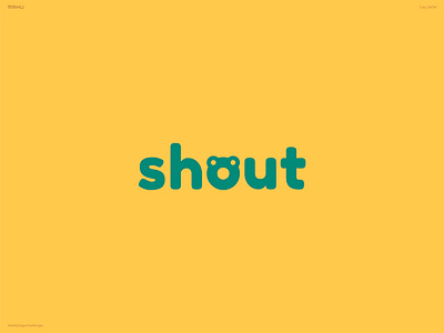 Messaging App Logo - Shout branding dailylogochallenge design logo