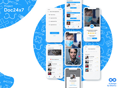 Doc24x7 adobe app appdesign creative design designs illustration illustrator interface love sketch ui uidesign uiux userinterface ux uxdesign uxui