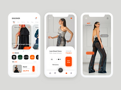 Fashion LUX app app mobile ui ui ui design ux