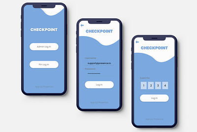 Checkpoint App Redesign app design minimal ui