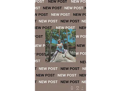 Instagram Story 3 app design daily 100 challenge dailyui instagram instagram stories ui ui design uidesign uiux
